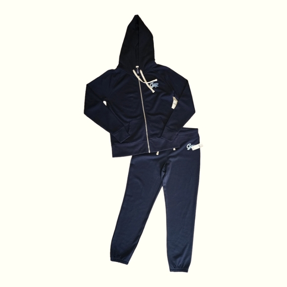 GAP Women's Zip Hoodie & Joggers Set, Size Small/Medium - Picture 2 of 14
